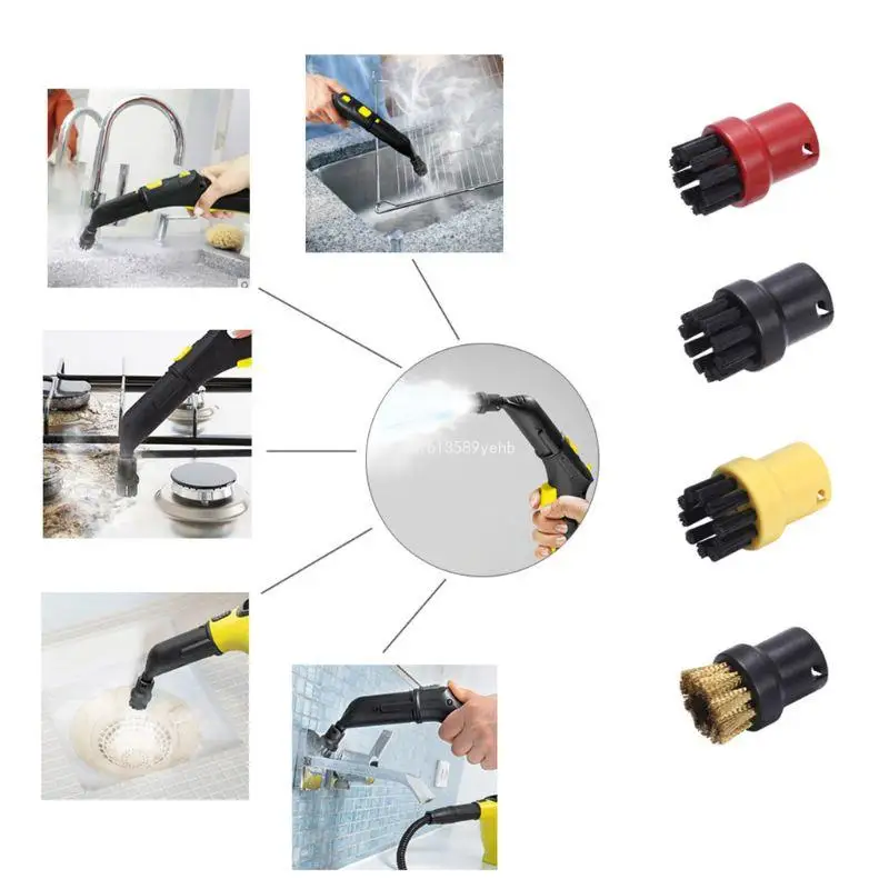 Cleaning Brushes for Karcher SC1 SC2 CTK10 Steam Cleaner Accessories Nozzle Dropship