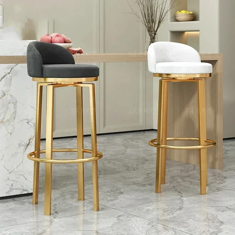 Warten Make-up Cafe Stuhl Küche Theken hocker moderne minimalist ische Barhocker nordische Küche Sillas Para Comedor Wohn möbel