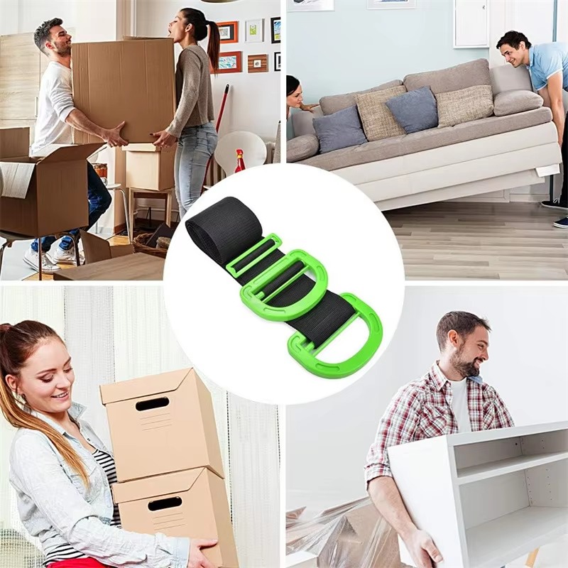 Furniture Moving Straps Adjustable Moving Wrist Forearm Forklift Lifting Strap Heavy things Transport Mover Straps Easy Convey