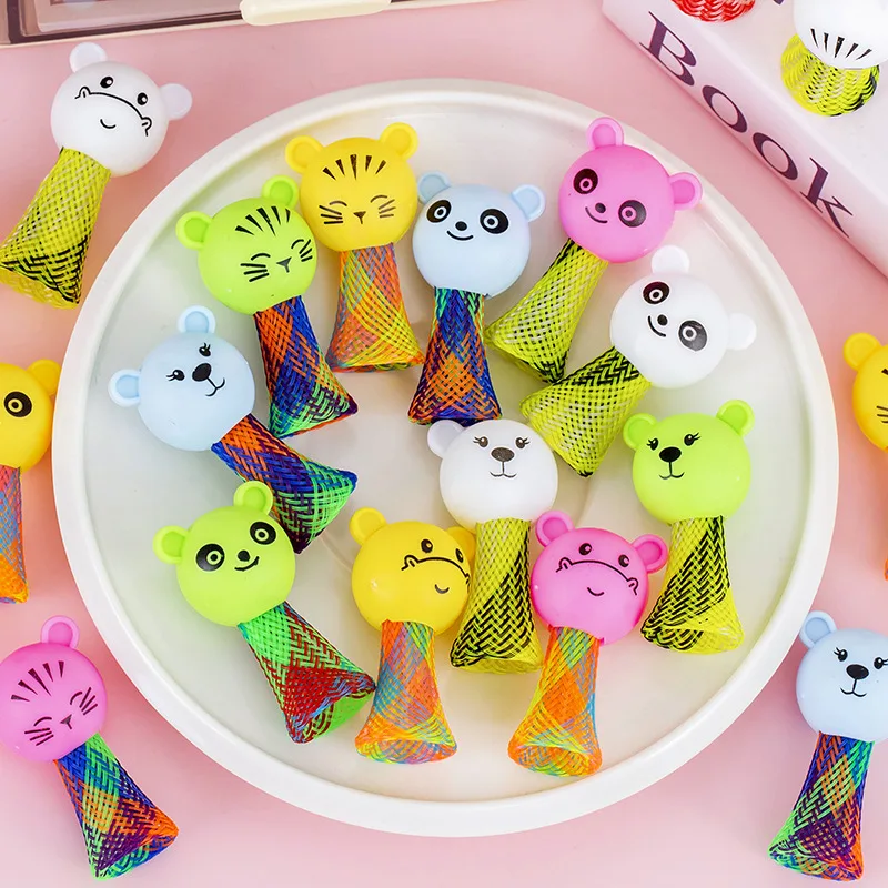 10/20Pcs Podskakujący Elf Kreskówka Mini Zwierzę Skacząca Lalka Gry Zabawki dla dzieci Urodziny Party Ulubione Goodie Bag Baby Fillers Gift