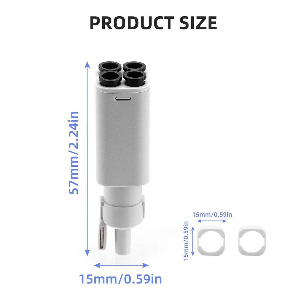 Bambu laboratório impressora 3d ams filamento hub componentes de cinco vias interruptor consumíveis impressão multi-cor para bambulab a1/a1 mini peças