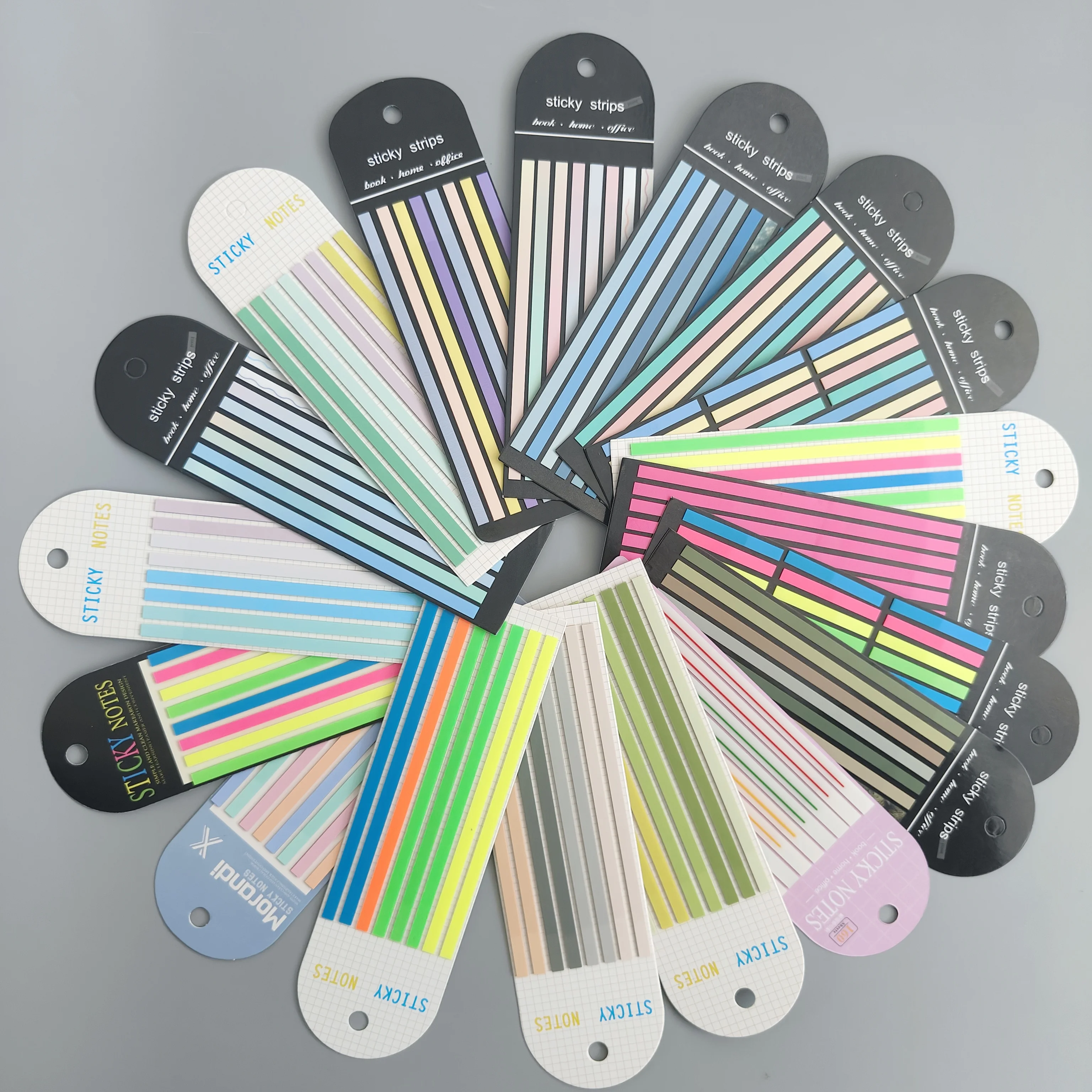 160 Sheets Transparentes Sticky Notes Self-Adhesive Annotation Read Books Bookmarks Tabs Notepad Aesthetic Stationery Index Tabs