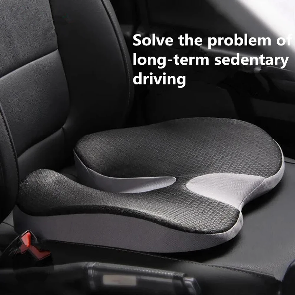 Cojín ortopédico antideslizante de espuma viscoelástica para próstata, silla cómoda para aliviar el dolor, asiento de coche