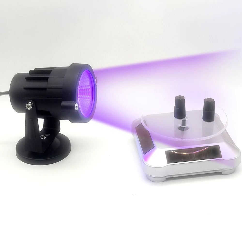 Luz de curado de resina UV para impresora 3D SLA/DLP/LCD, solidifica resina fotosensible, luz LED UV de 405nm con enchufe UE EE. UU., curado DIY