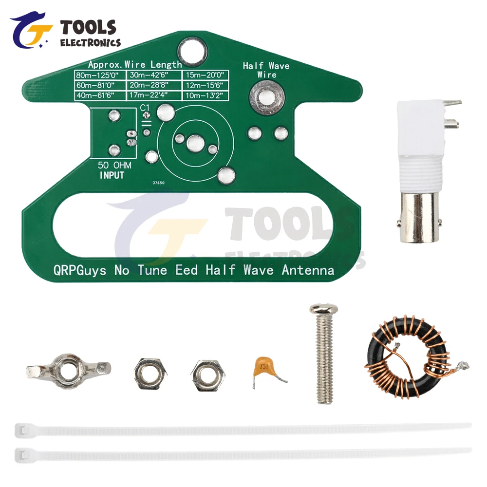 Portable No Tune End Fed Half Wave Antenna Module Single Band 80m-10m End Fed Half Wave Linear Antenna