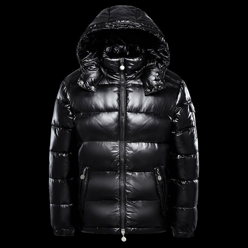 Parkas brillantes de invierno para hombre, abrigos térmicos de algodón para esquí de montaña, cortavientos grueso, chaqueta con capucha, ropa