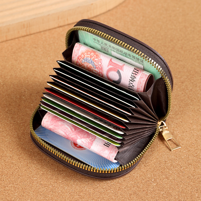 Korean Cartoon HELLO KITTY Retro Card Bag Girls Fashion Zipper ID Bag Storage Bag Lightweight Carrying Mini Wallet Women Gifts