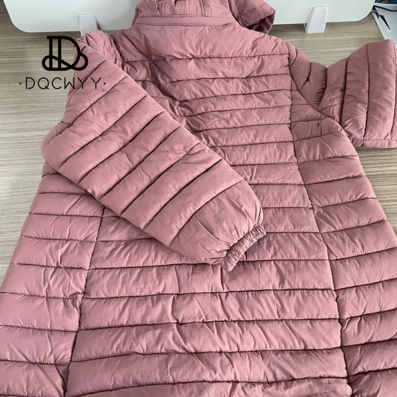 Veste femme mode ample vers le bas coton femmes manteaux Parkas décontracté chaud vêtements d'extérieur à capuche veste d'hiver surdimensionné 6XL pardessus