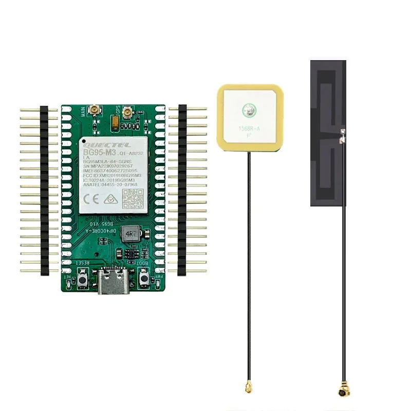 QUECTEL BG95-M3 40PIN OUT PCBA Mini placa de desarrollo con receptor GNSS LPWA GSM NBIOT CATM módulo con ranura para tarjeta SIM