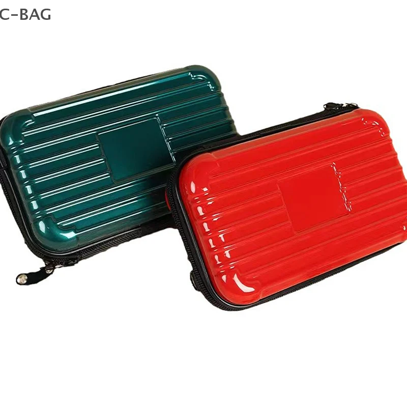 Mini Koffer Form Tasche Mode Gepäck Tasche Handtasche Schulter Tasche Wasserdichte Tasche Hard Shell Box Koffer Geldbörse Clutch Tasche