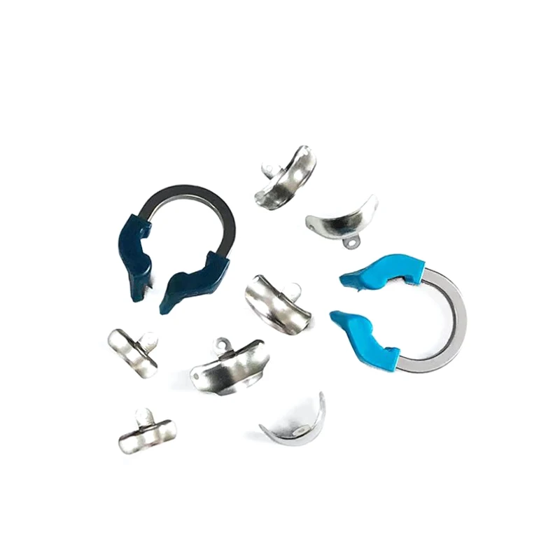 Dental Matrix Bands Sectional Contoured Matrix System Metal Matrices Matrix Clamp Nickel Titanium Clamping Ring Dentist Tools