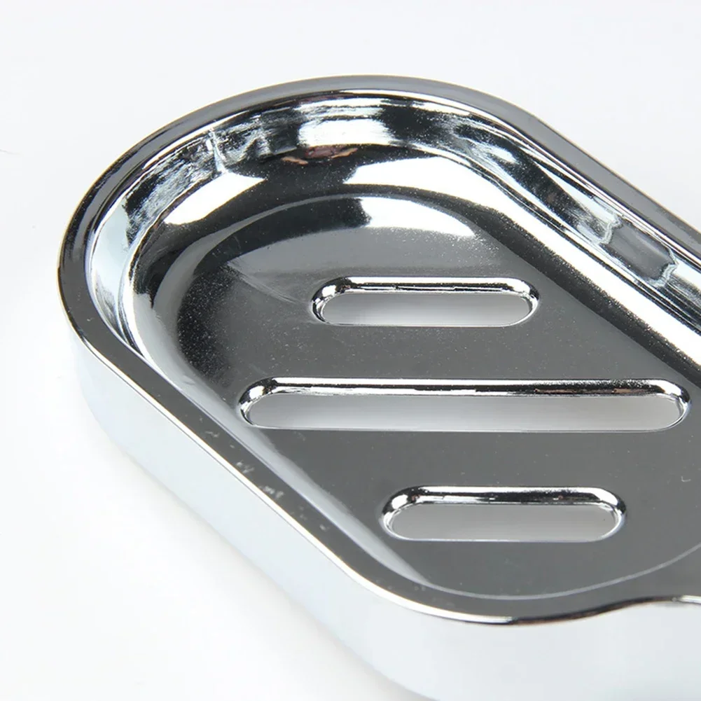 Shower Rail Soap Dish Box Soap Holder Soap Pallet Shower Rod Slide Bar Chrome For Sliding Bar Bathroom Tray For Home