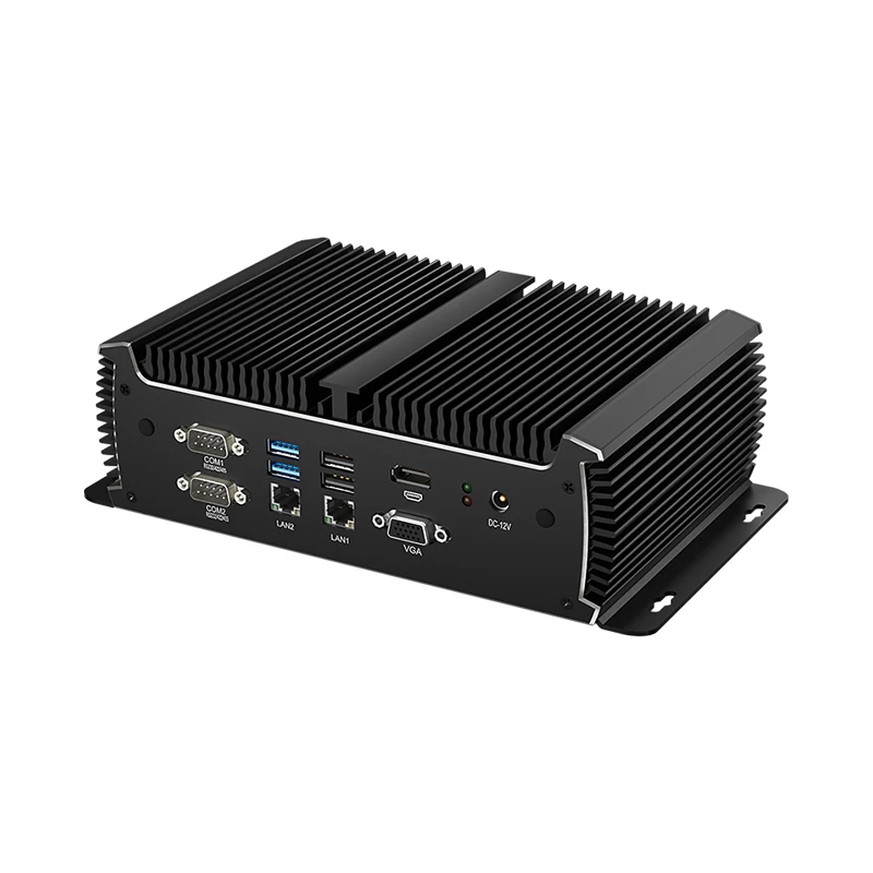 XCY X89 IPC Мини-промышленный ПК Процессоры Intel 4-го поколения 6 портов COM 8xUSB 2xLAN HDMI VGA WiFi 4G LTE Win11/10