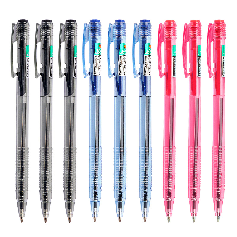 10/50Pcs Black Red Blue Ballpoint Pen 0.7mm Ballpoint Pen Student Signing Pen Writing Pen Stationery School Office Accessories