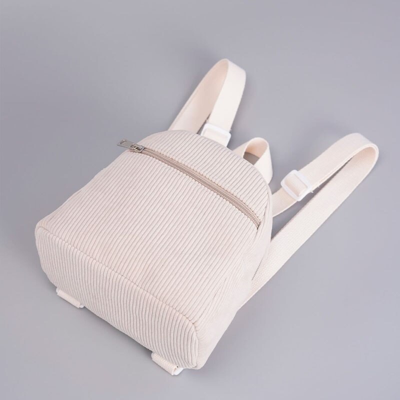 Mochila Kids Minimalista Corduroy Classic