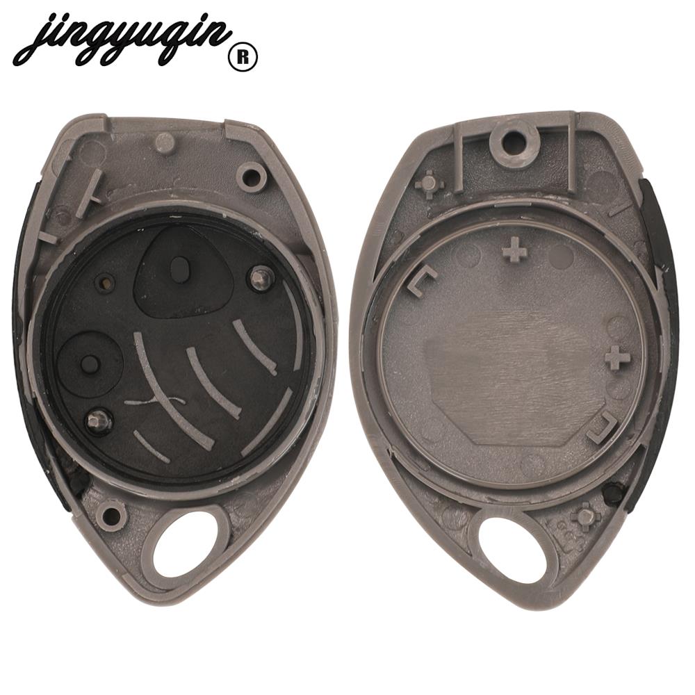Jingyuqin マレーシア現地トヨタ Truguard リモート車のキーケースシェル 2/3 ボタン Fob キーブランクカバー交換