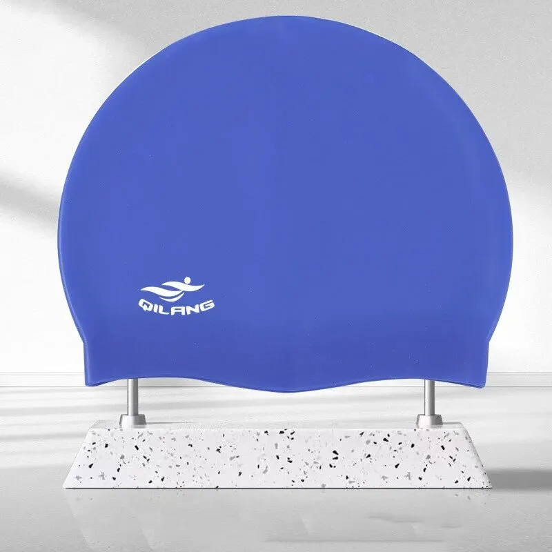 Protector de oídos impermeable sin cabezal ancho, gorro de natación de silicona de alta calidad para niños y adultos
