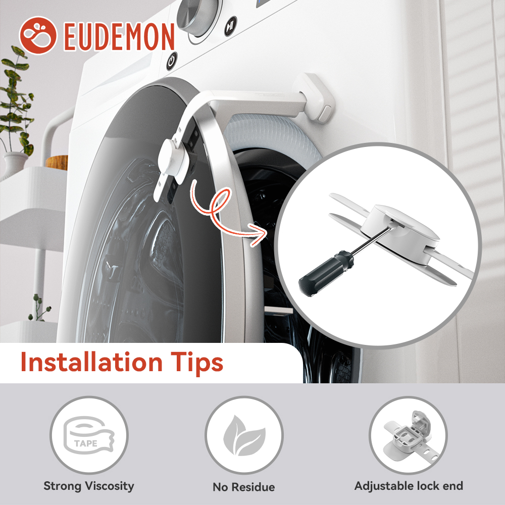 EUDEsimplifié-Butée de porte de sèche-linge pour bébé, accessoire de lave-linge à charge frontale, machine à laver pour enfants, sécurité, 1 pièce