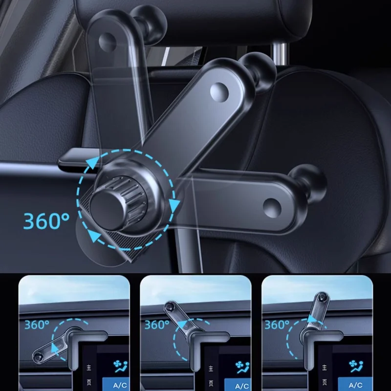 Car Phone Holder Magnetic Phone Support Mount for Tesla Model 3 Highland Model Y Juniper X S BYD ATTO 3 Dolphin Zeeker Accessori