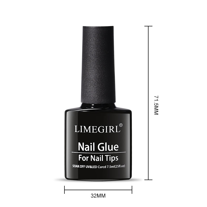 Limegirl เคล็ดลับเล็บกาวเจล 7.5ml UV กาวสําหรับเล็บปลอมเจลเล็บ HYBRID Gellac Multi-Function Strong GEL เล็บ