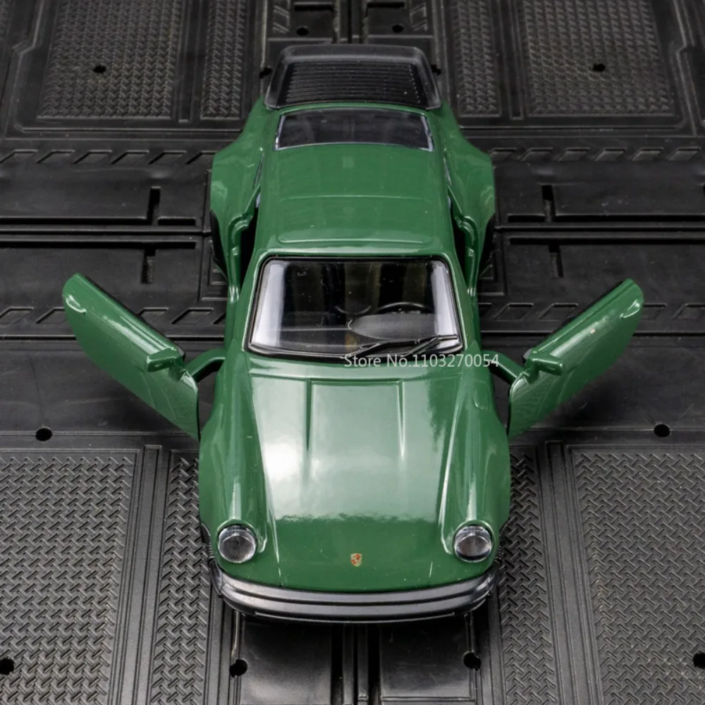 1/36 porsche 911 1978 liga modelo de carro brinquedo simulação metal diecast com puxar para trás decoração mini carro crianças presentes coleção