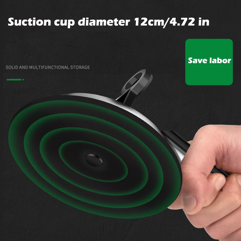 Vacuum Glass Suction Cups Tile Adsorber 75KG Load Capacity Sucke Used for Handling and Installation of Smooth Surface Materials
