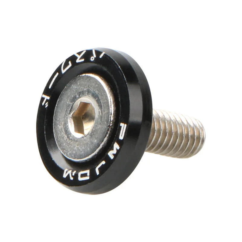 10 PCS M6 Zmodyfikowane elementy złączne samochodu Podkładka błotnika Zderzak silnika Śruby wklęsłe Podkładka błotnika Śruby tablicy rejestracyjnej Uszczelka stylizacji samochodu