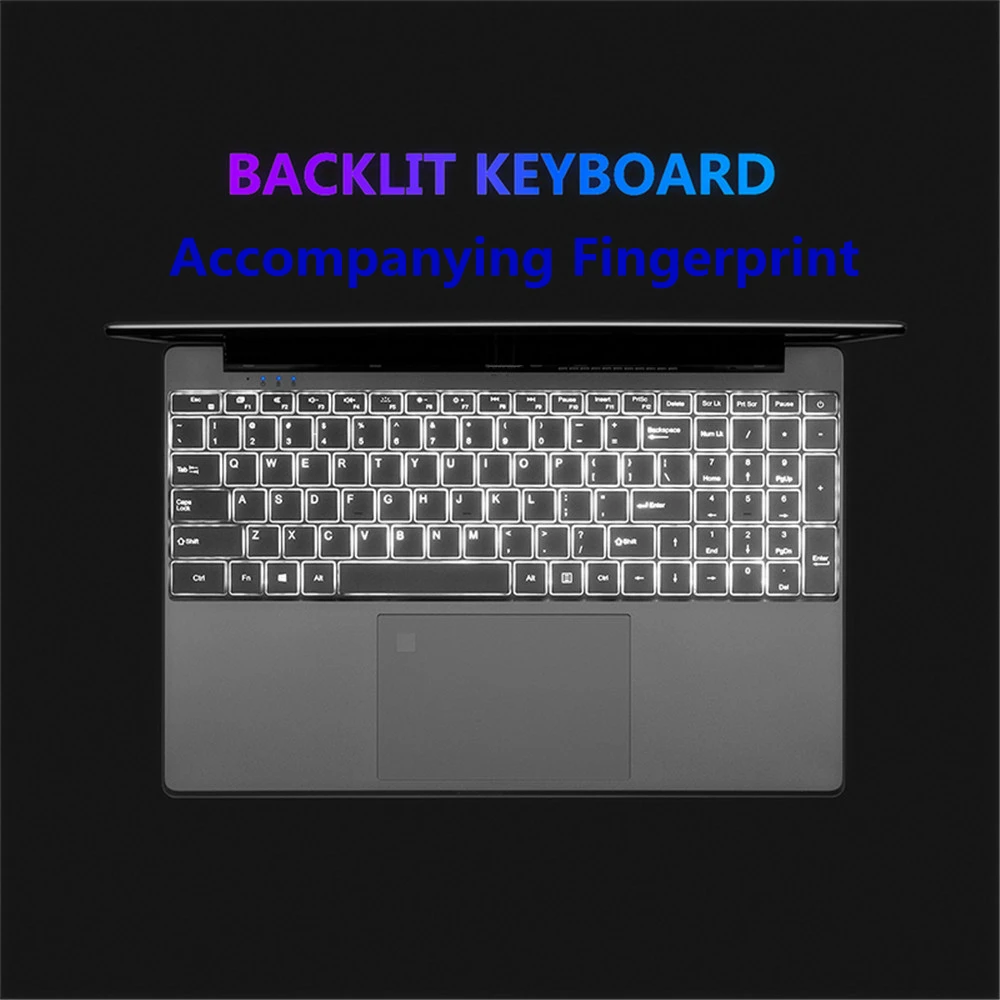 Laptop 15.6 Inch IPS Screen 16GB RAM  Intel 11th N5095 Business Netbook Windows 10 11 Pro Gaming Office Notebook Pc Portable