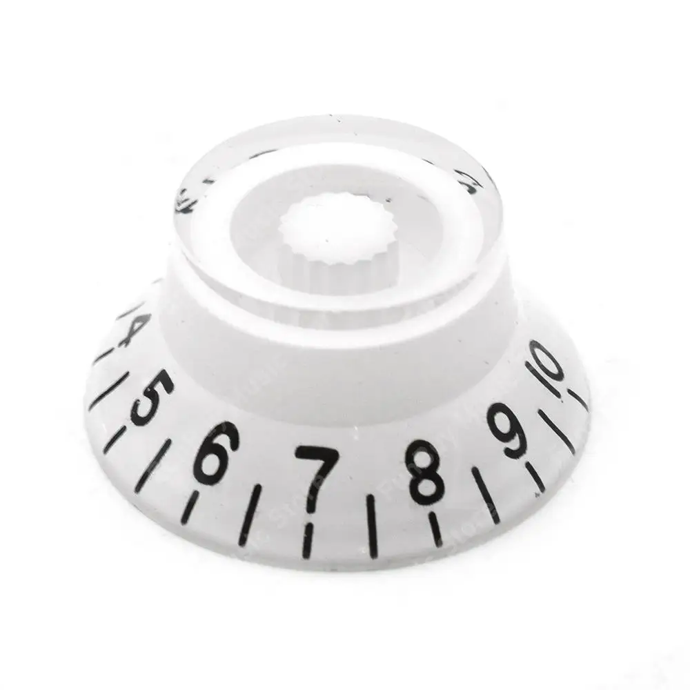 4 Màu Sắc Bóng Đầu Điều Khiển Tốc Độ Chất Liệu Nhựa Trong Suốt Tay Guitar Núm Cho Đàn Guitar Điện