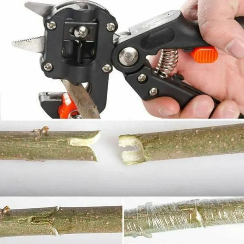 1pc 2 In 1 Attrezzi Da Giardino Multi-Funzione Injerto Macchina Albero Da Frutto Innesto Coltello Piantina Strumenti Potatura Innesto Potatore Kit
