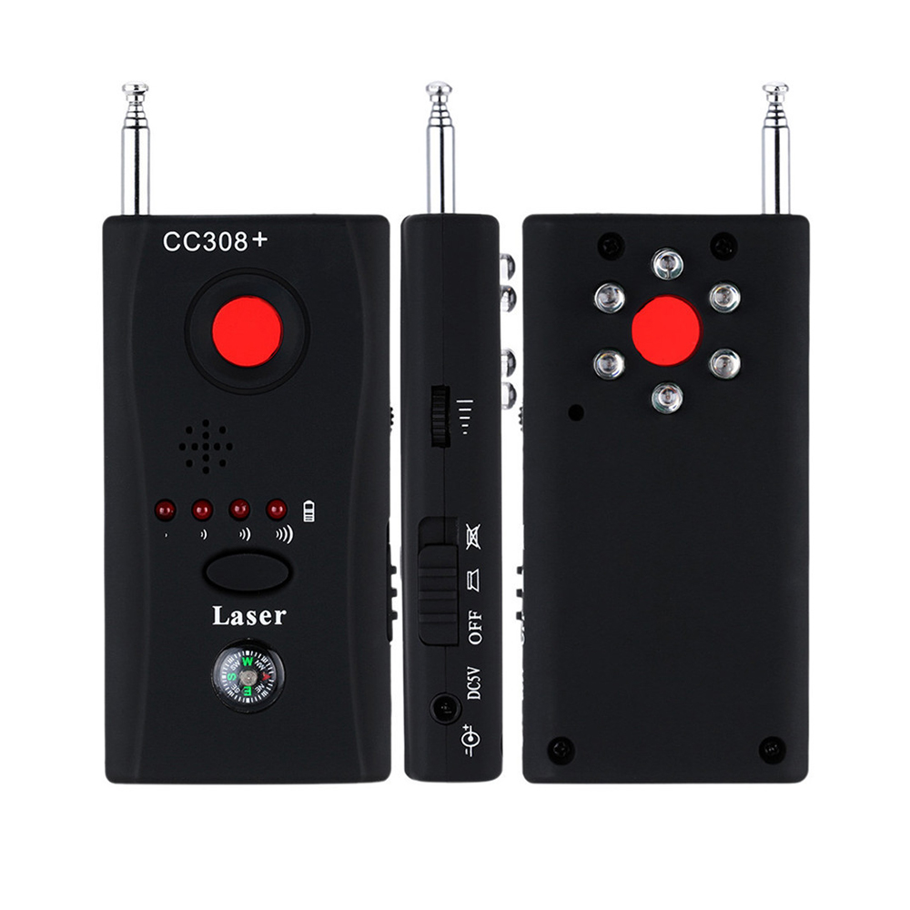 CC308+ Radio Wave Signal Detect Camera Full-range WiFi RF GSM Device Tracer Full Range Scan Wireless Camera Lens Signal Detecto