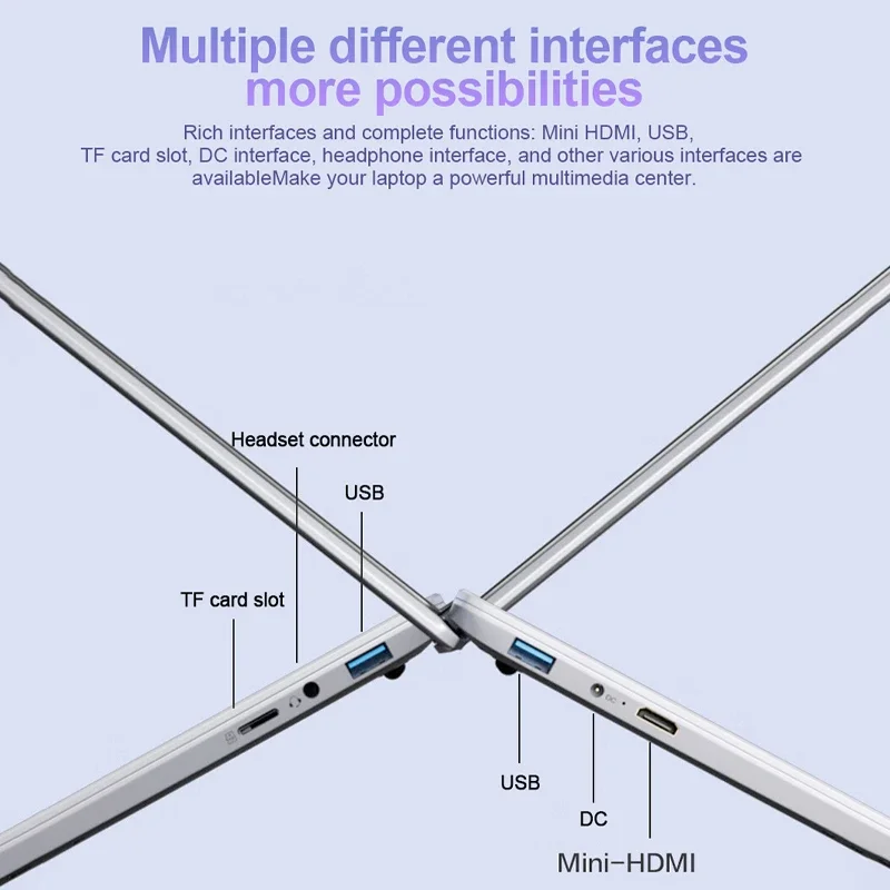 Nouveau 15.6 pouces ordinateur Portable Windows 11 16GB RAM + 2048GB ROM Intel N3700 écran à lunette étroite PC bureau divertissement ordinateur Portable