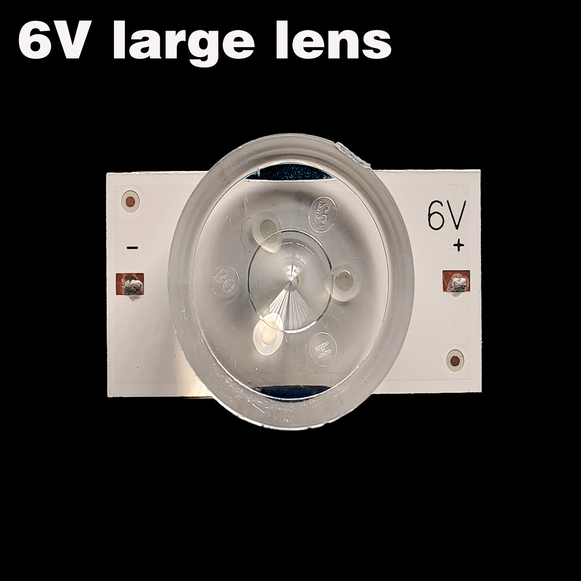 LEDバックライトストリップ,6v 3v,光ビーズ,32〜65インチ,シンプルなメンテナンス,100個