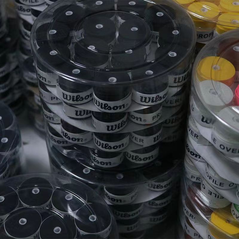 15/30/60/120 個ウィルソンテニスオーバーグリップ PU テニスラケット汗バンド吸収グリップバドミントンラケットハンドルグリップテニスグリップテープ