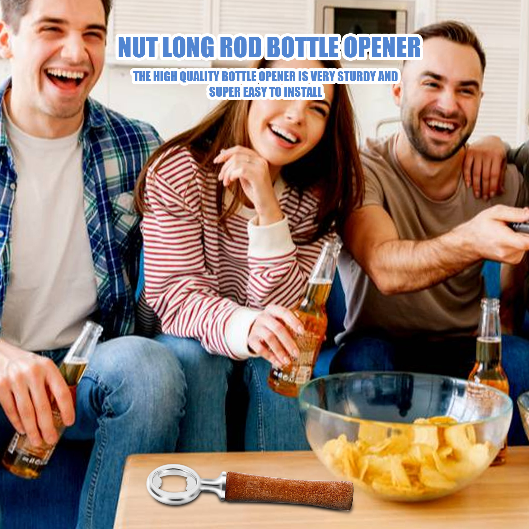 DIY,ビール,ブランク,クラフト用の金属栓抜きキット,8個