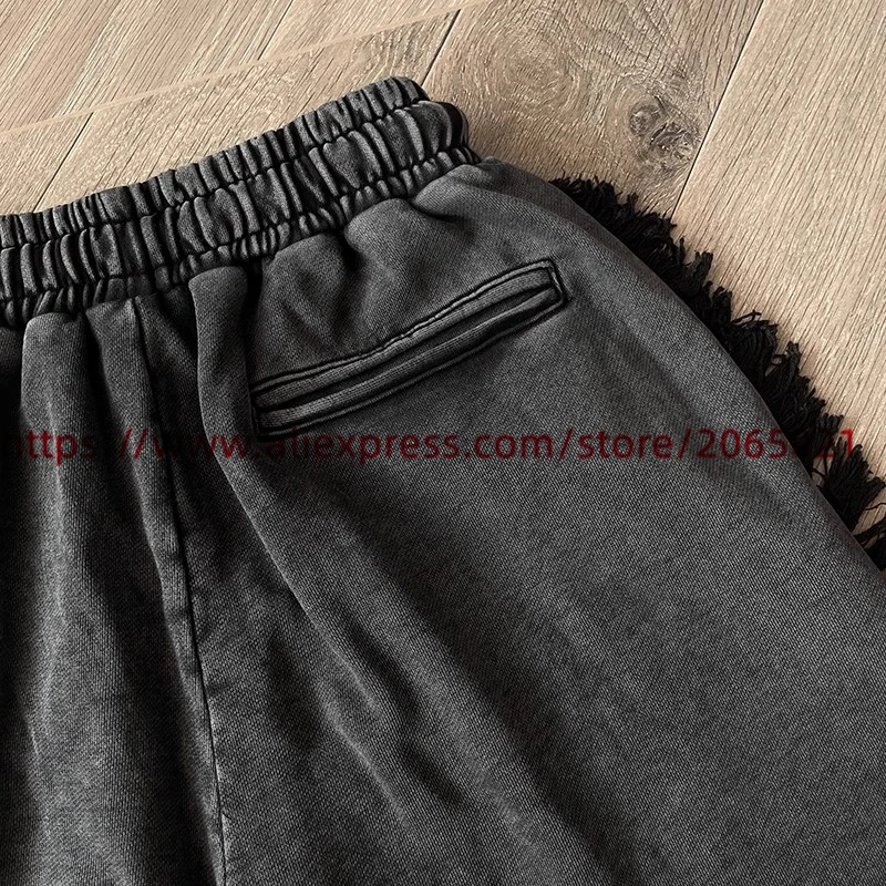 Quasten Billionaire BLACKOUT BILL NET Shorts Männer Frauen 1:1 Beste Qualität Mesh Kordelzug Reithose