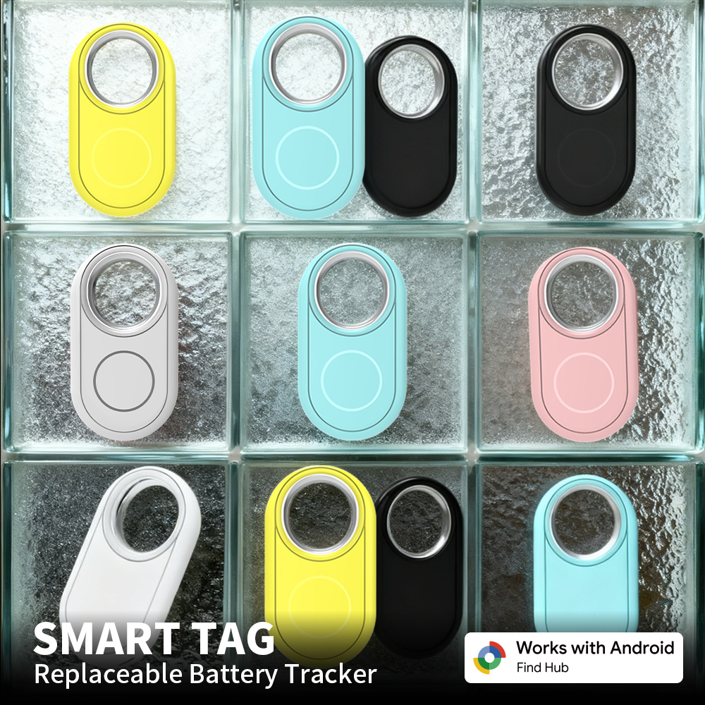 RSH Location Tracker for Samsung Android Tracker Work with Google's Find Hub App Locator Finder Bag Key Anti-lost Smart Tag