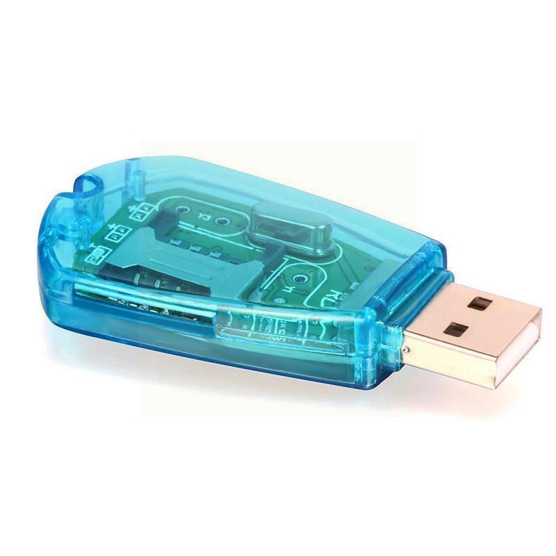 1 stücke Neue USB Sim Kartenleser Simkarte Schriftsteller/kopie/cloner/backup C3q9 Gsm Wcdma Reader W0d2 Handy Cdma I3r8