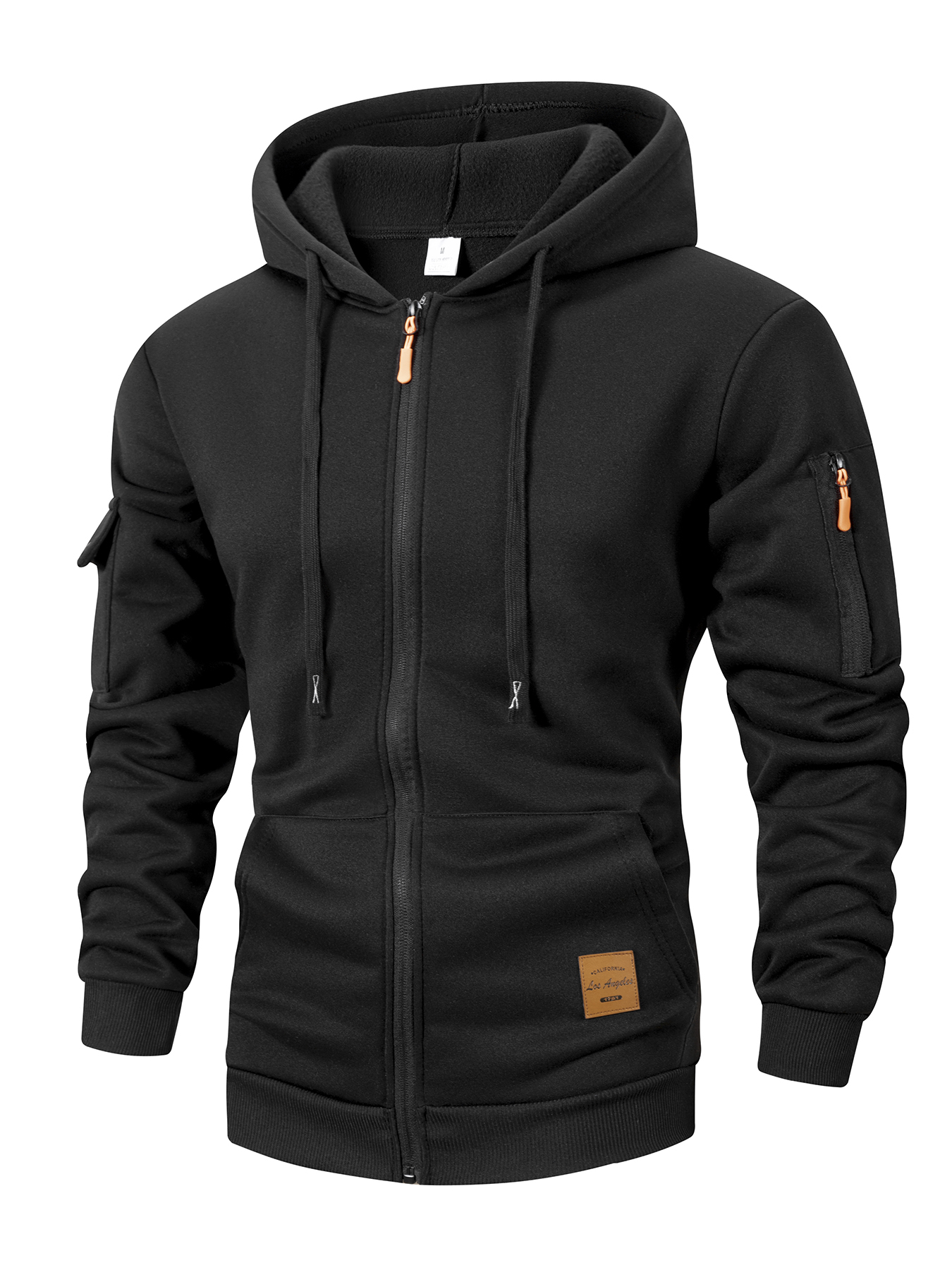 2025 nuevas sudaderas de otoño para hombre, chaqueta de manga larga con capucha, chaqueta con cierre de cremallera, sudaderas con capucha para hombre, sudadera ajustada, ropa masculina