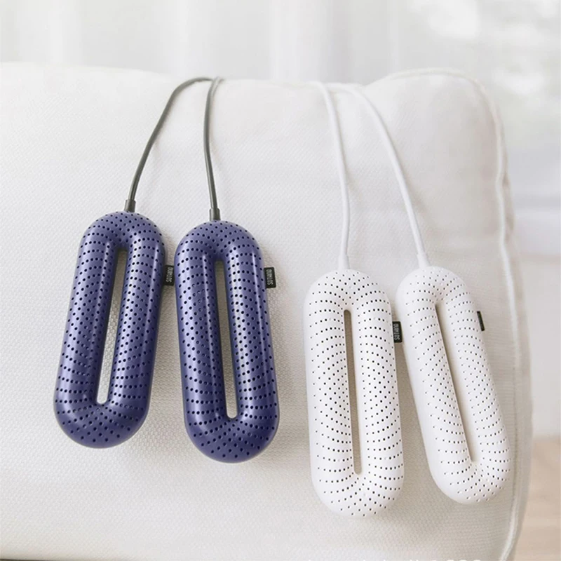 เครื่องเป่ารองเท้าไฟฟ้าในครัวเรือน Timing BOOT Dryer UV Deodorizate ฆ่าเชื้อลดความชื้นแบบพกพารองเท้าเครื่องเป่าเครื่องทําความร้อน