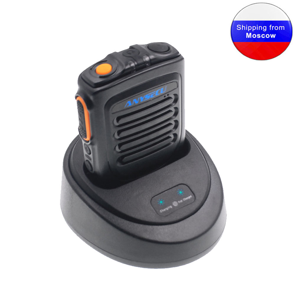 Micro Không Dây BT4.2 ANYSECU B01 Cho 3G 4G Mạng Lưới Phát Thanh W7 W7plus IP Đài Phát Thanh Làm Việc Với REALPTT ZELLO ứng Dụng