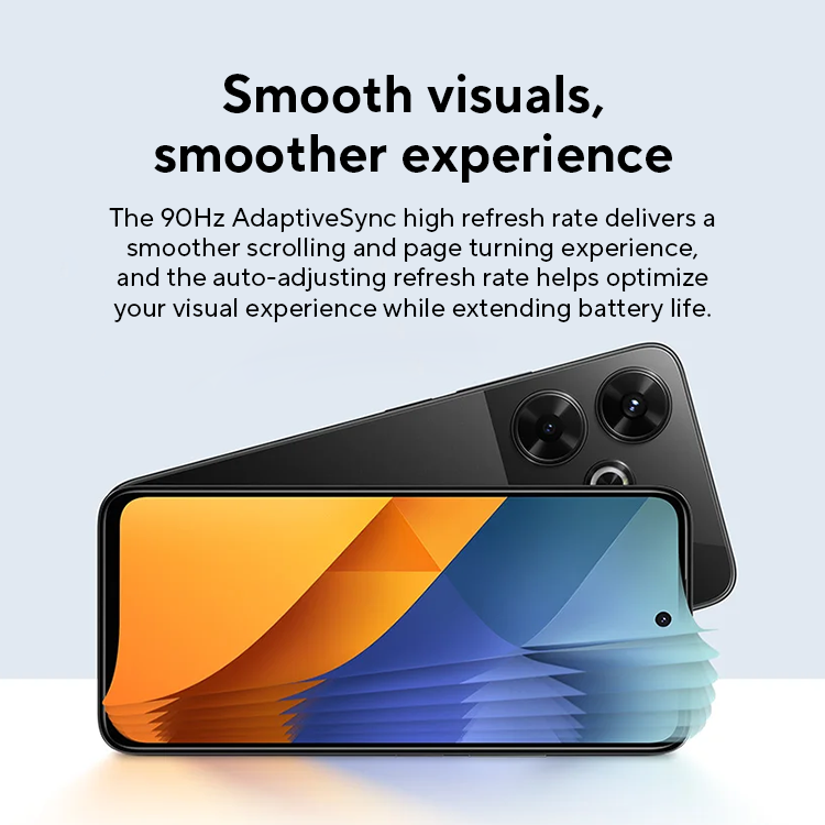 POCO M6 Global Version Smartfon 128GB / 256GB MediaTek Helio G91 Ultra 6.79'' 90Hz Wyświetlacz 33W Szybkie ładowanie 5030mAh 108MP NFC