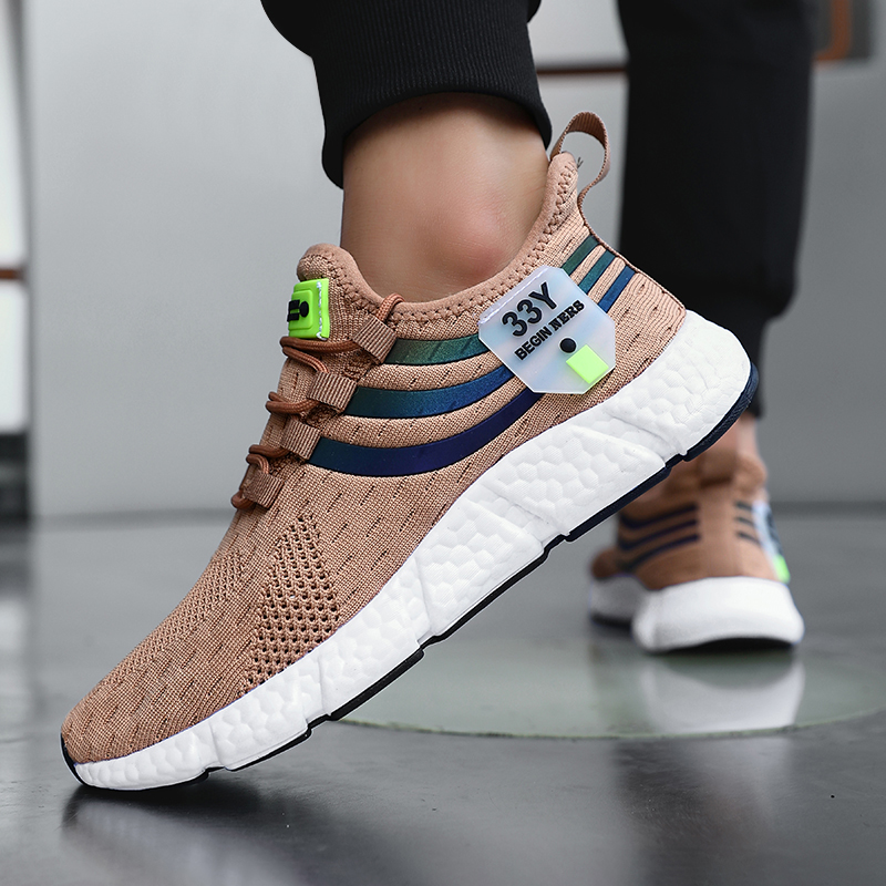 Zapatos para hombre, zapatos deportivos informales, zapatillas transpirables a la moda para correr al aire libre, zapatos cómodos para caminar en verano, calzado para hombre