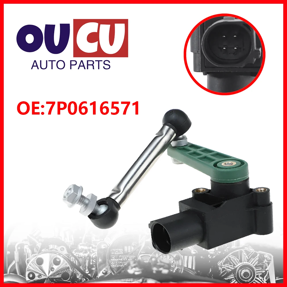 Sensor y palanca de nivel de líquido trasero, alta calidad, 7P0616571, para Porsche Cayenne 958, 92A, 2013, VW TOUAREG 7P, nuevo