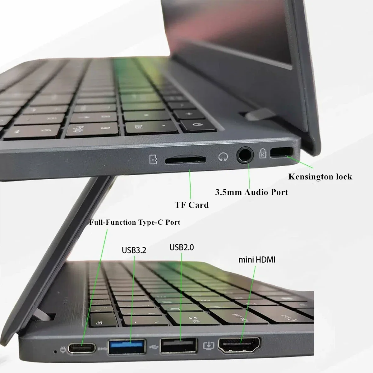 15.6インチ ウルトラスリム IPS ノートパソコン 16GB RAM 128GB～2TB SSD 第11世代 Intel Celeron N5095 Windows 11 Pro 5G WiFi ワークステーション 高速配送