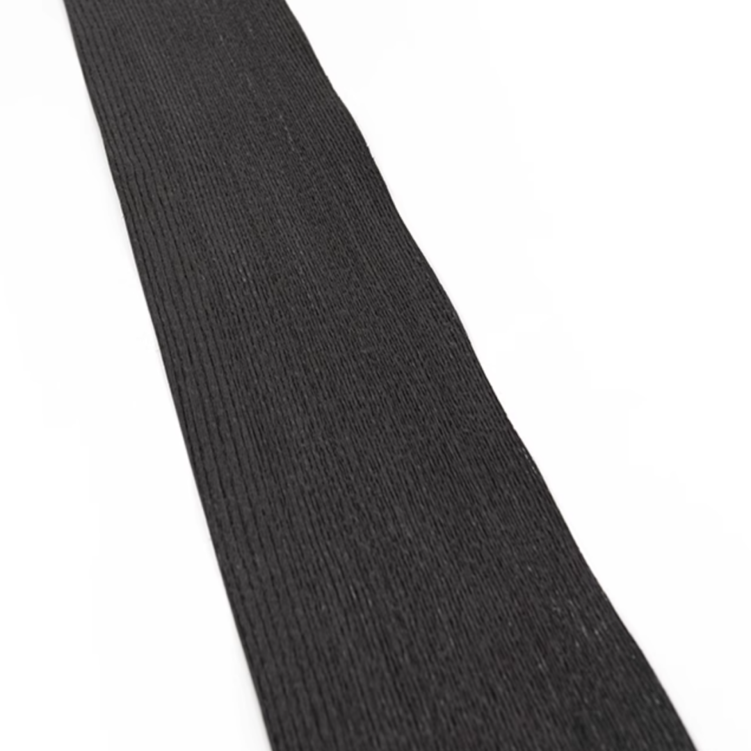 Length:2.6meters Width:150mm T:0.5mm Natural Dyed Black Oak Straight Grain Solid Wood Veneer DIY Creativity Furniture Decor