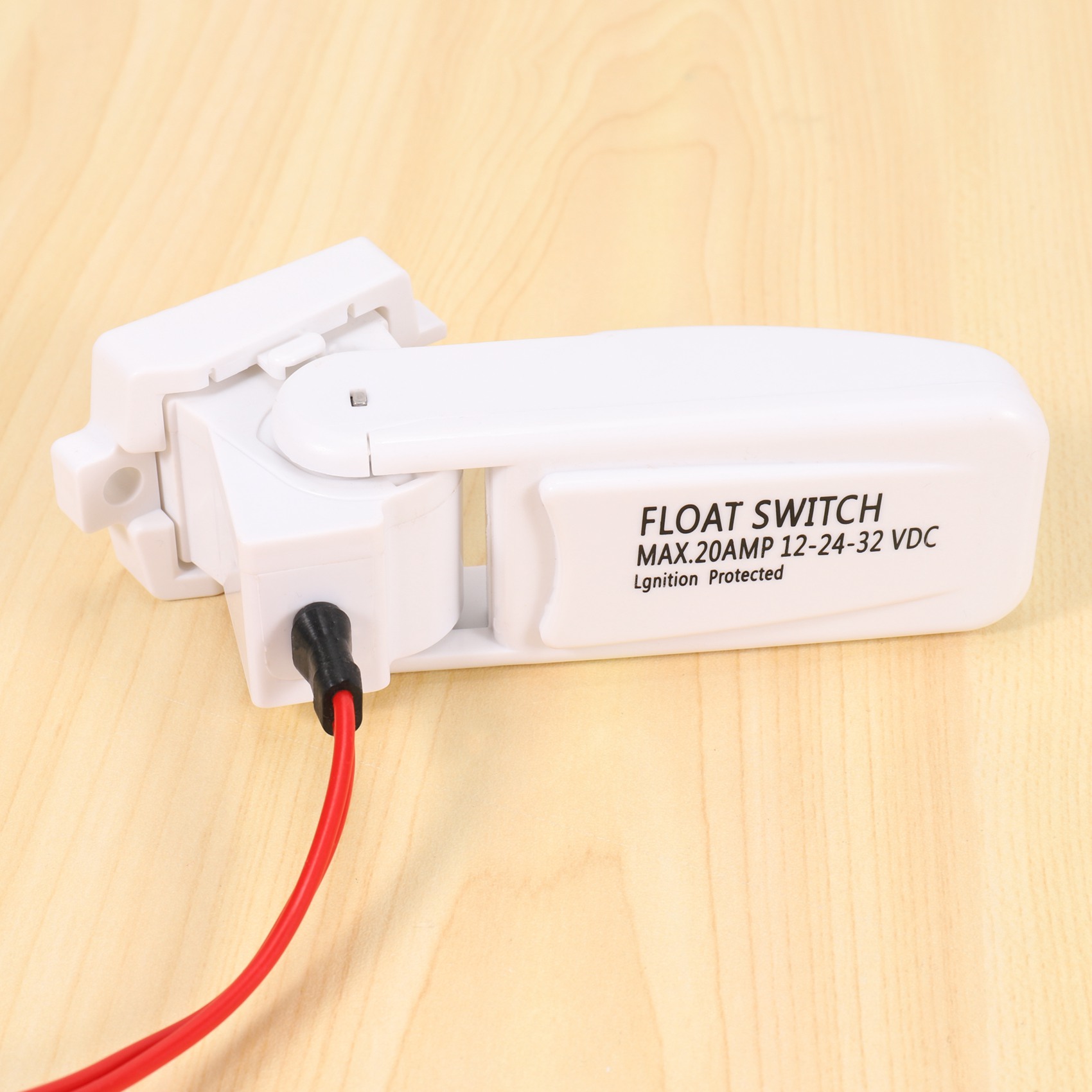 BABQ Bilgenpumpen-Schwimmerschalter, automatisch, 12 V, 24 V oder 32 V, für Boot, Yacht, Wohnwagen, Camping, Marine, Angeln, Wasserpumpe, automatisches EIN/AUS