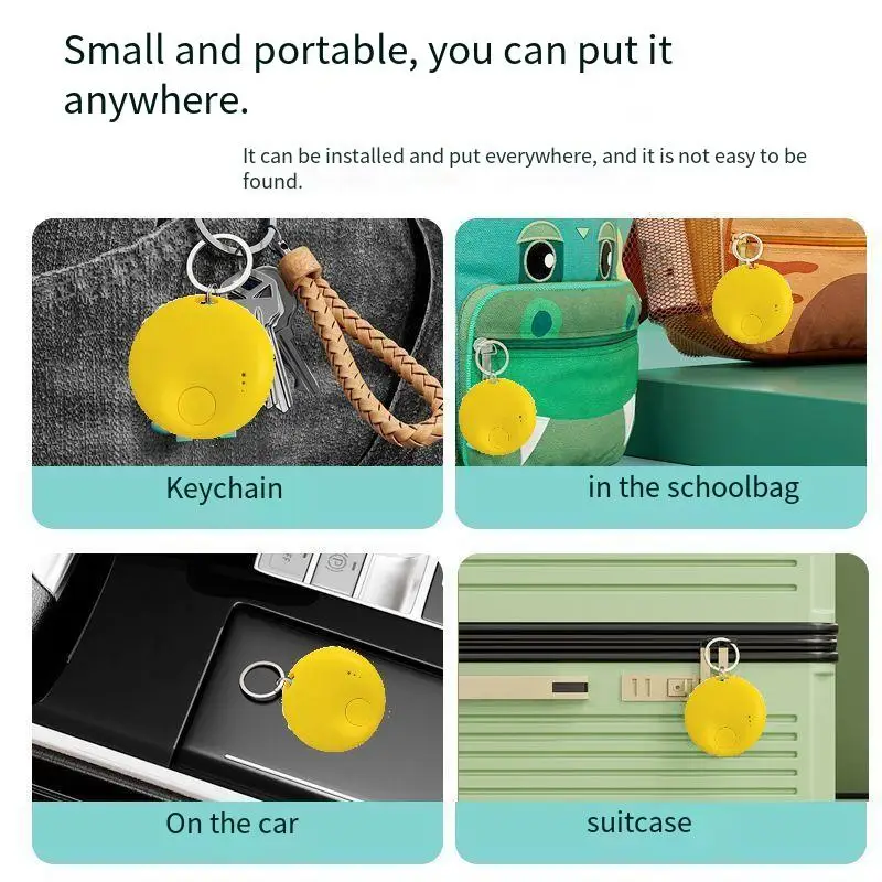 Умный Android-трекер, устройство против потери для Apple, для Google Find My, приложение, ключи от Blue-tooth, автомобильный локатор для велосипеда, искатель
