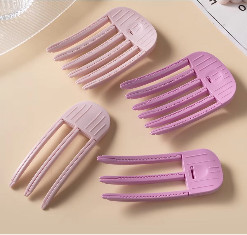 Grampo de cabelo fofo curling franja barrette raízes de cabelo volumizing grampos de cabelo feminino curling forma fixa clipe moda volume rolo de cabelo