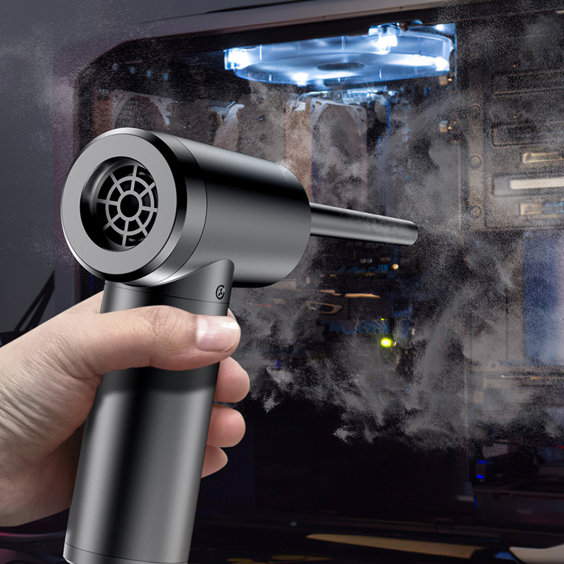 Espanador de ar comprimido para teclado de computador 51000 rpm carregamento usb mini elétrico sem fio pc limpador de carro ventilador de ar sem fio